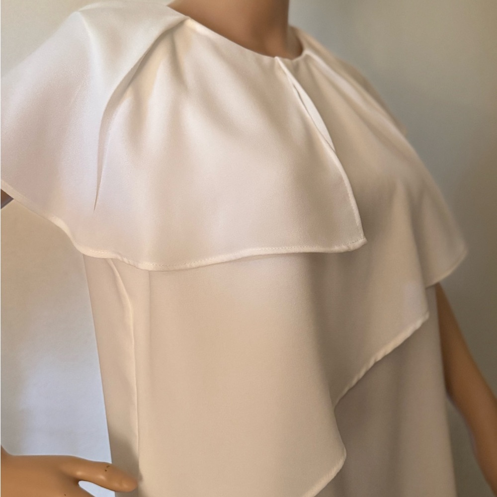 Zara Asymmetrical Layered Blouse